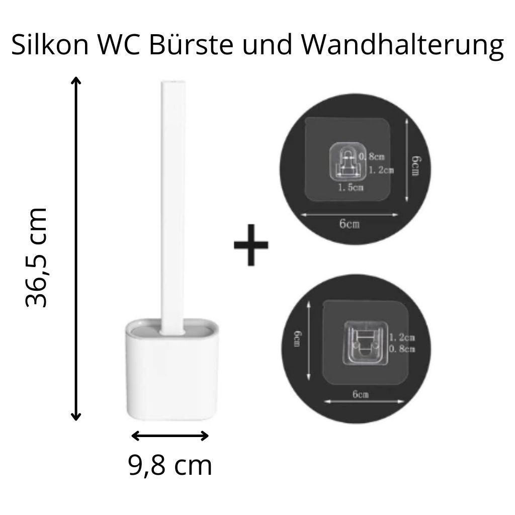 Design WC Bürste Toilettenbürste Silikon (SONDERPOSTEN)